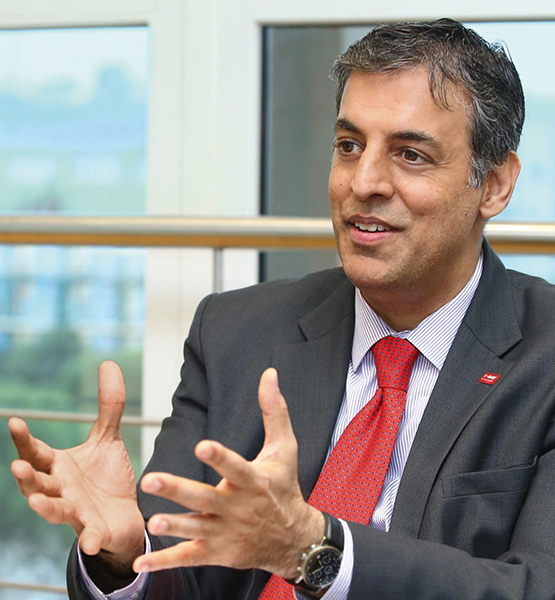 Sanjeev Gandhi, Member of the Board of Executive Directors of BASF SE (photo)