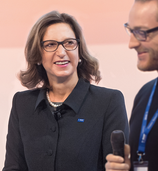 Margret Suckale, Member of the Board of Executive Directors of BASF SE (photo)