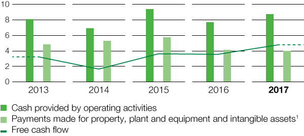 Cash flow (bar chart)