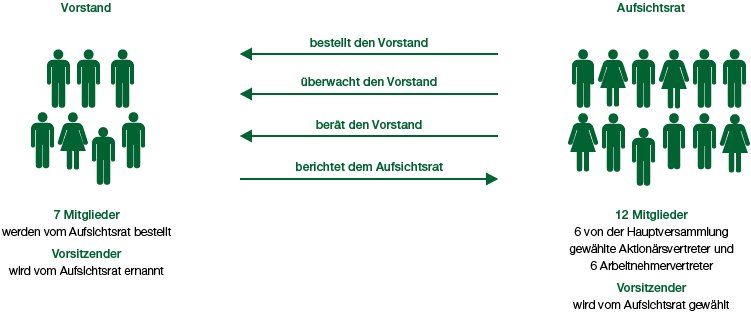 Duales Leitungssystem der BASF SE (Grafik)